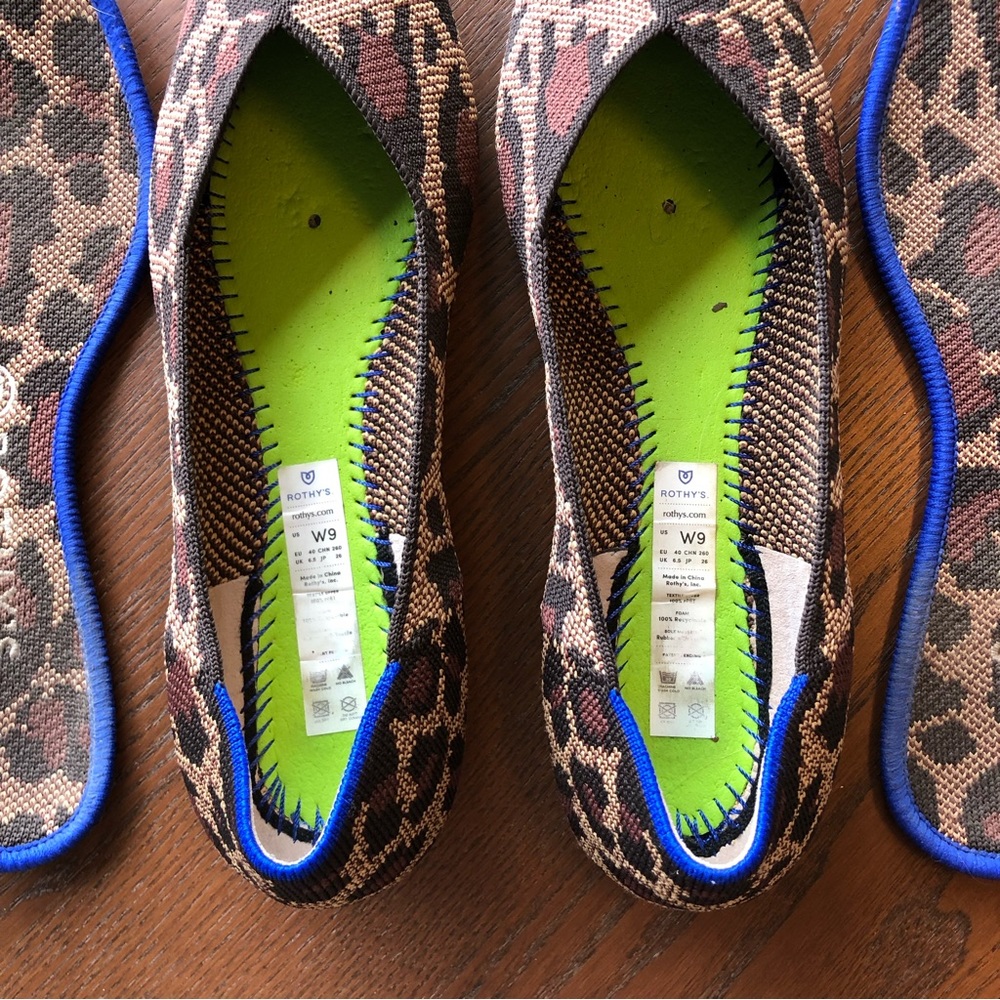 Rothy’s The Point Wild Cat Retired Size 9 - image 7